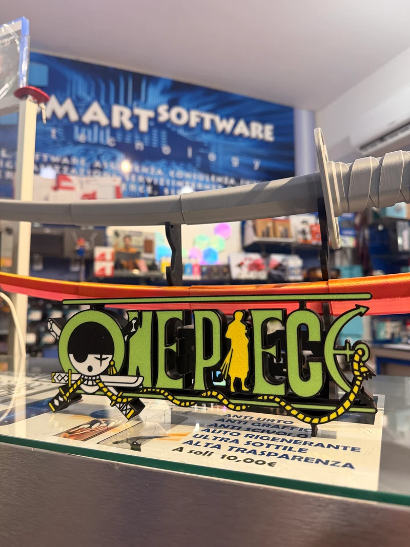 Insegna Logo One Piece "Roronoa Zoro Edition"